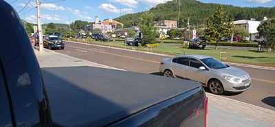 PRF mantÃ©m grande aparato policial em Nova Laranjeiras